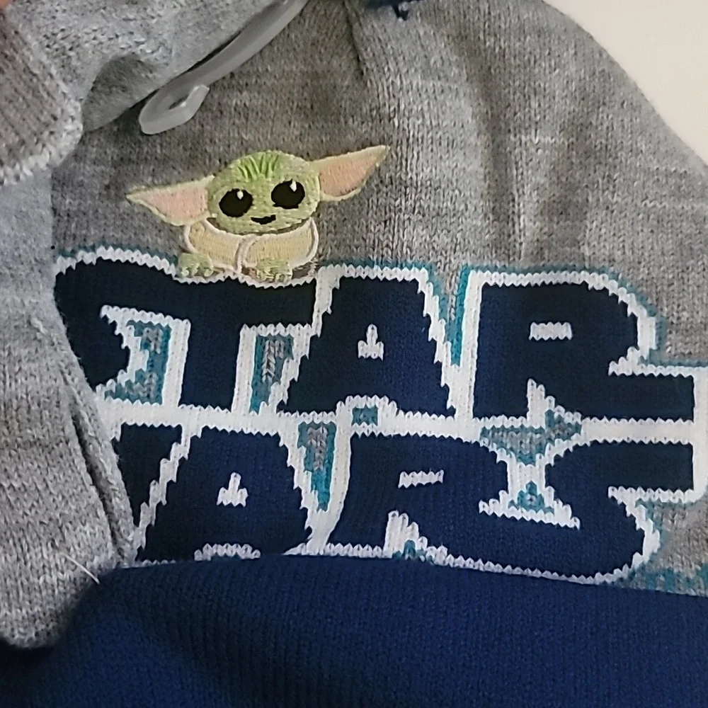 Star Wars Kids Beanie Hat and Gloves Set The Mandalorian The Child Baby Yoda